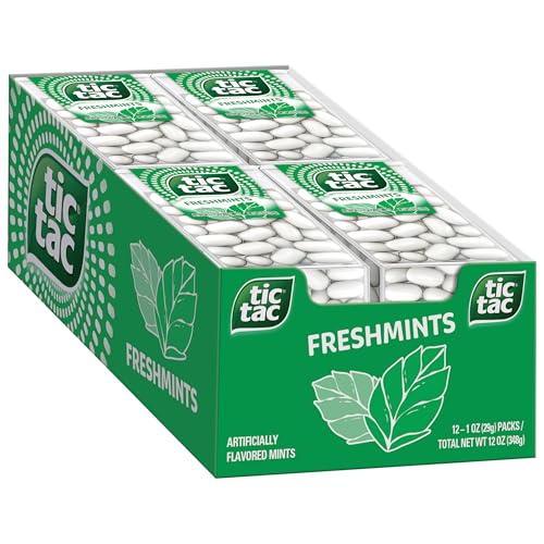 tic tac Freshmint Singles, 1 Ounce (Pack of 12) von Tic Tac