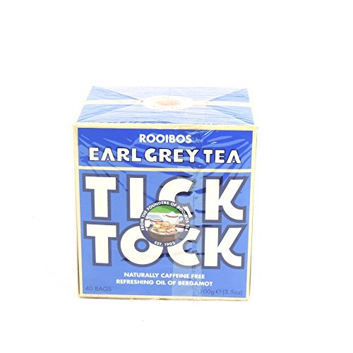 Tick Tock - Earl Grey Rooibos Tee - 40 Beutel x 4 von Tick Tock