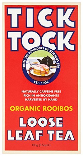 Tick Tock Rooibos lose Blätter, organisch, 6 x 100 g von Tick Tock