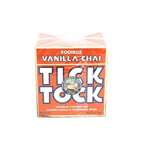 Tick Tock Vanilla Chai 40Er 40 Pro Packung von Tick Tock