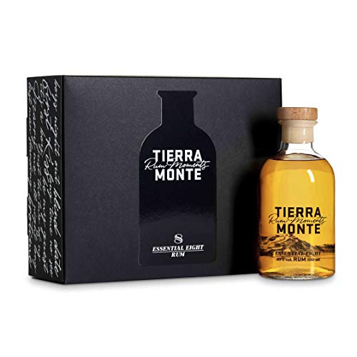 TierraMonte Essential Eight als Geschenkset (1 x 0.5 l) - international ausgezeichneter Premium-Rum von TierraMonte