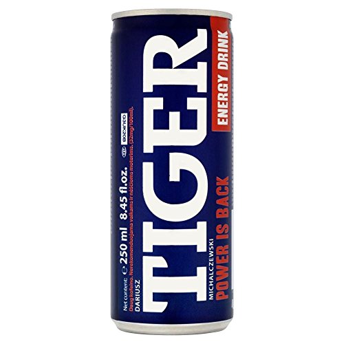 Tiger Energy Drink (250ml) - Packung mit 6 von Tiger Claw