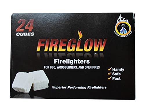 Tiger Tim Fireglow 24 Würfel Feueranzünder Superior Braunkohle Sauber Sicher Geruchlos Sofortfeueranzünder für Holzbrenner, Grills, Öfen, Grills, Lagerfeuer Tiger Tim Fireglow 24 Würfel Feueranzünder Superior Braunkohle Sauber Sicher Geruchlos Sofortfeueranzünder für Holzbrenner, Grills, Öfen, Grills, Lagerfeuer von Tiger