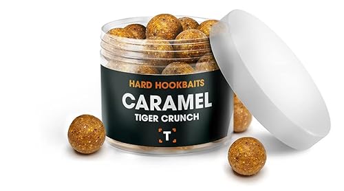 Tigernüsse Crunch Karamell Hard Hookbaits | Karpfen Futter Tigernüsse Crunch Karamell Hard Hookbaits | Karpfen Futter von Tigernuessekaufen.de