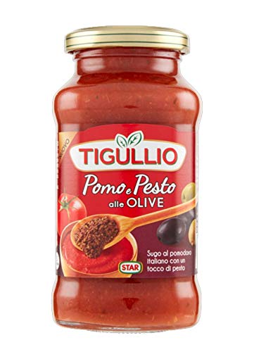 TIGULLIO TOMATENSauce mit Pesto und Oliven 300 GR von Tigullio