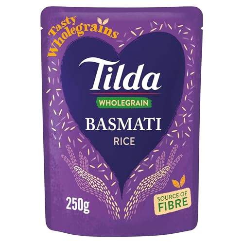 Tilda Steamed Brown Basmati Rice 250g - Brauner Basmati Reis von Tilda