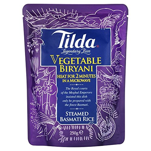 Tilda Basmati Reis Gemüse Gedünstet Biryani (250G) von Tilda