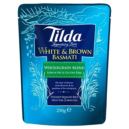 Tilda Weiß Und Braun Gedünstetem Basmati Reis (250G) von Tilda