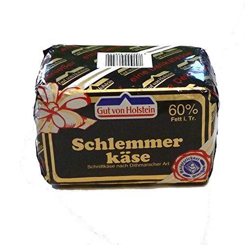 Schlemmerkäse 700g sahnig kräftiger Schnittkäse 60% Fett i.Tr. -Gut von Holstein- Schlemmerkäse 700g sahnig kräftiger Schnittkäse 60% Fett i.Tr. -Gut von Holstein- von Tilsiter