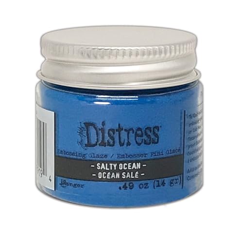 Ranger Distress Embossing Glaze Salty Ocean von Ranger