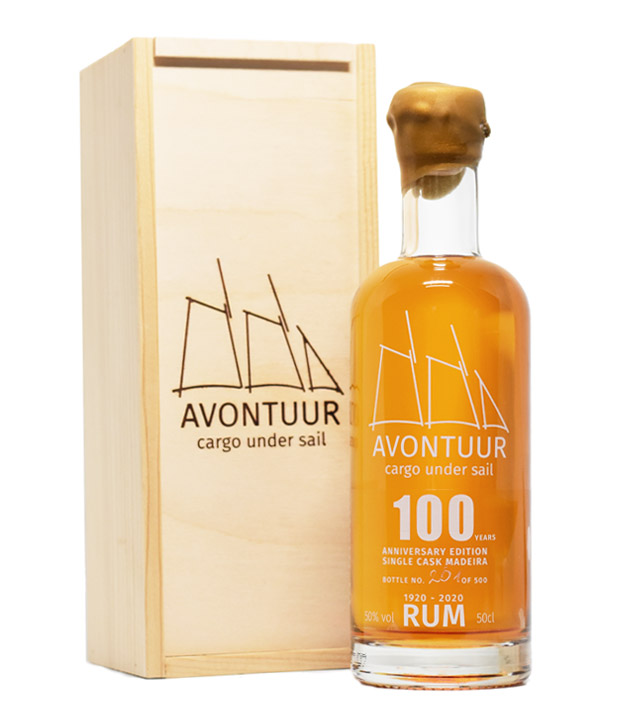 Avontuur 100 Years Anniversary Rum Single Cask Madeira (50 % Vol., 0,5 Liter) von Timbercoast