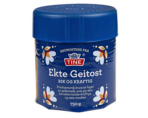 Käse Ekte Geitost im Stück 750g inklusive Kühlversand in Styroporbox mit Kühlakku von ebaney