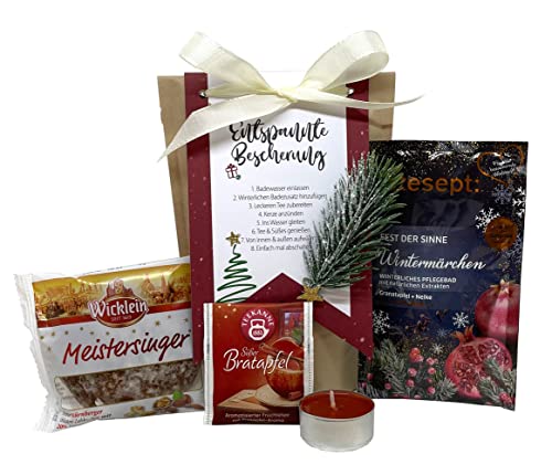 Tinkerella Entspannte Bescherung Wellness-Set Geschenk-Set Mitbringsel Gastgeschenk Frauen Tinkerella Entspannte Bescherung Wellness-Set Geschenk-Set Mitbringsel Gastgeschenk Frauen von Tinkerella