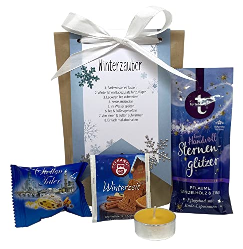 Tinkerella Winterzauber Wellness-Set Geschenk-Set Mitbringsel Gastgeschenk Frauen von Tinkerella