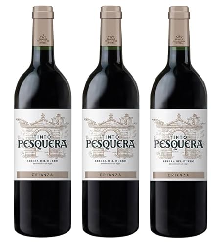 3x 0,75l - 2021er - Fernández Rivera - Tinto Pesquera - Crianza - Ribera del Duero D.O.P. - Spanien - Rotwein trocken 3x 0,75l - 2021er - Fernández Rivera - Tinto Pesquera - Crianza - Ribera del Duero D.O.P. - Spanien - Rotwein trocken von Tinto Pesquera