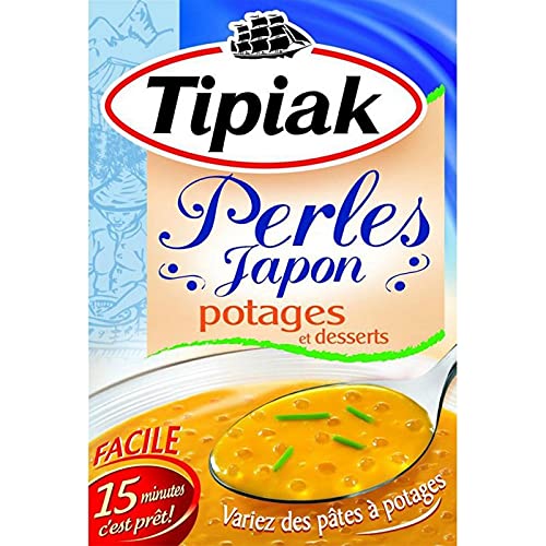 Tipiak Perlen japanische Suppen und Desserts 250G (Satz 4) von Tipiak