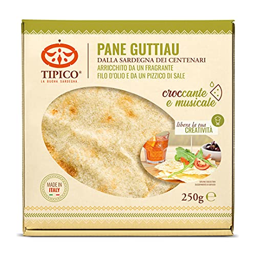 Tipico - Guttiau-Brot - Italienisches Kristallbrot - 250 Gramm Tipico - Guttiau-Brot - Italienisches Kristallbrot - 250 Gramm von Tipico