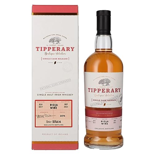 Tipperary Boutique Selection RIOJA WINE Cask Release 2017 50% Vol. 0,7l in Geschenkbox Tipperary Boutique Selection RIOJA WINE Cask Release 2017 50% Vol. 0,7l in Geschenkbox von Tipperary