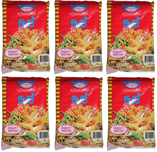 [ 6x 150g ] TIPPY Tempura Mix / Tempura Mehl / Paniermehl Panade von Tippy