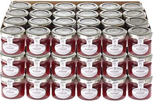 Tiptree Raspberry Preserve Portions Töpfe Packungsgröße = 72x28g von Tiptree