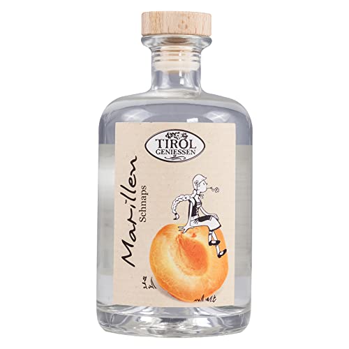 Tirol geniessen - Marillen Schnaps (1 x 0,50 l) von Tirol geniessen ... soo guat schmeckt Tirol