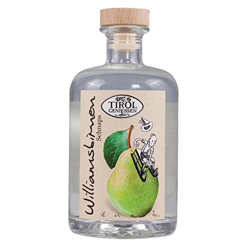 Tirol geniessen - Williams Birnen Schnaps (1 x 0,50 l) von Tirol geniessen ... soo guat schmeckt Tirol