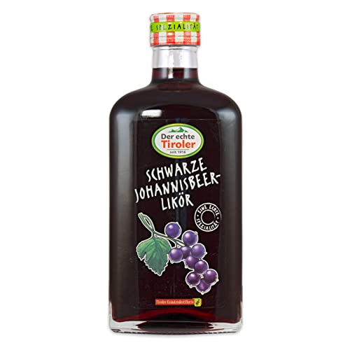 Tiroler Kräuterdestillerie - Schwarze Johannisbeeren Likör (1 x 0.35 l) von Tiroler Kräuterdestillerie