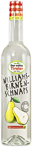 Tiroler Kräuterdestillerie - Williams Schnaps (1 x 1,00 l) von Tiroler Kräuterdestillerie