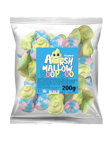 Capico Arshmallow PooPooo (200g) Marshmallows in lustiger Haufenform von Tise Süsswaren
