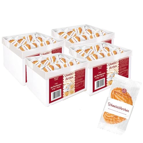 Gruyters Schweinsöhrchen 280 Stück x 6g (1680g) von Tise Süsswaren
