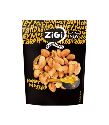 Marinierte Erdnüsse von Zigi - Honey Mustard 70g Marinierte Erdnüsse von Zigi - Honey Mustard 70g von Tise Süsswaren