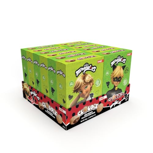 Miraculous Cloudiz Mini-Kekse gefüllt mit Kakaocreme (12x30g) 360g von Tise Süsswaren