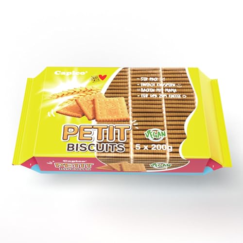 Petit Biscuits Kekse 5er Pack (5x200g) von Tise Süsswaren