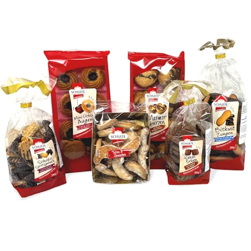 Schulte Gebäck Box für Ostern, 6 Sorten (990g) von Tise Süsswaren