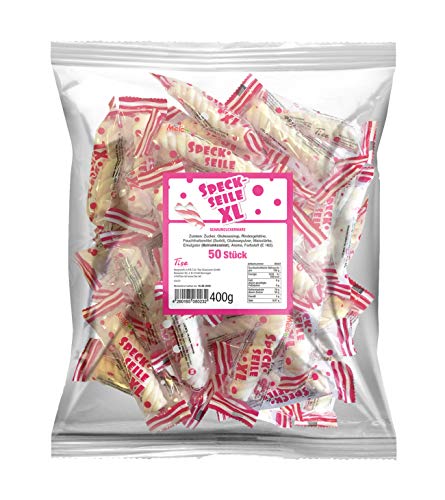 Tise Süsswaren Speckseile XL (50 Stück, 400g) von Tise Süsswaren