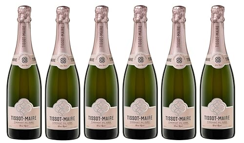 6x 0,75l - Tissot-Maire - Brut Rosé - Crémant de Jura A.O.P. - Frankreich - Rosé-Schaumwein brut 6x 0,75l - Tissot-Maire - Brut Rosé - Crémant de Jura A.O.P. - Frankreich - Rosé-Schaumwein brut von Tissot-Maire