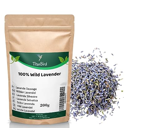 200g Wildblumenblüten, getrockneter Duft, im Vergleich zu Lavendel, entfeilt, trocken in der Sonne | 100 % natürlich, hochwertige Qualität 200g Wildblumenblüten, getrockneter Duft, im Vergleich zu Lavendel, entfeilt, trocken in der Sonne | 100 % natürlich, hochwertige Qualität von TitanBird