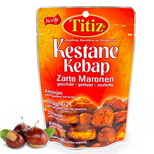 Titiz Maronen geschält u. geröstet (Kestane Kebap), 125g von Titiz