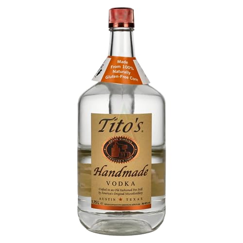 Tito's Handmade Vodka 40,00% 1,75 lt. von Tito's