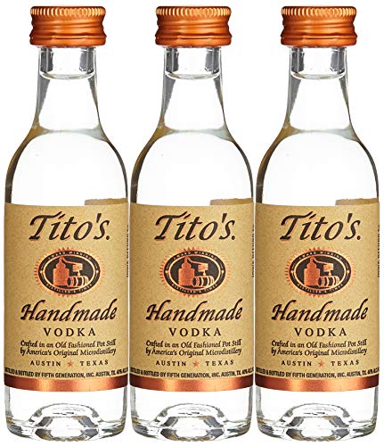 Tito's Handmade Vodka 40% Vol. 0,05l von Tito's