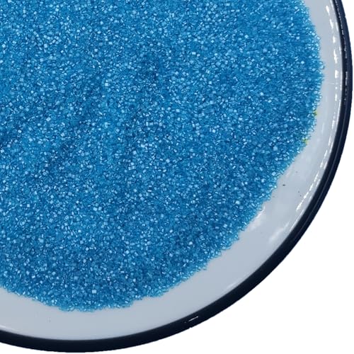 Essbare 142g Dekorative Zucker Blau Schleifzucker-Streusel zum Backen, Zuckerkristalle für Kuchen, Kekse, Cupcakes und Eiscreme-Topping für Halloween, Weihnachten Essbare 142g Dekorative Zucker Blau Schleifzucker-Streusel zum Backen, Zuckerkristalle für Kuchen, Kekse, Cupcakes und Eiscreme-Topping für Halloween, Weihnachten von Tmade