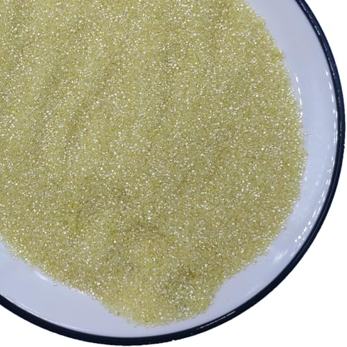 Essbare 142g Dekorative Zucker Gelb Schleifzucker-Streusel zum Backen, Zuckerkristalle für Kuchen, Kekse, Cupcakes und Eiscreme-Topping für Halloween, Weihnachten Essbare 142g Dekorative Zucker Gelb Schleifzucker-Streusel zum Backen, Zuckerkristalle für Kuchen, Kekse, Cupcakes und Eiscreme-Topping für Halloween, Weihnachten von Tmade