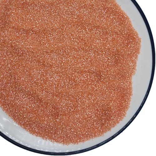 Essbare 142g Dekorative Zucker Orange Schleifzucker-Streusel zum Backen, Zuckerkristalle für Kuchen, Kekse, Cupcakes und Eiscreme-Topping für Halloween, Weihnachten Essbare 142g Dekorative Zucker Orange Schleifzucker-Streusel zum Backen, Zuckerkristalle für Kuchen, Kekse, Cupcakes und Eiscreme-Topping für Halloween, Weihnachten von Tmade