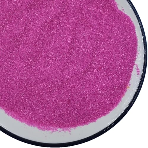 Essbare 142g Dekorative Zucker Pink Schleifzucker-Streusel zum Backen, Zuckerkristalle für Kuchen, Kekse, Cupcakes und Eiscreme-Topping für Halloween, Weihnachten Essbare 142g Dekorative Zucker Pink Schleifzucker-Streusel zum Backen, Zuckerkristalle für Kuchen, Kekse, Cupcakes und Eiscreme-Topping für Halloween, Weihnachten von Tmade