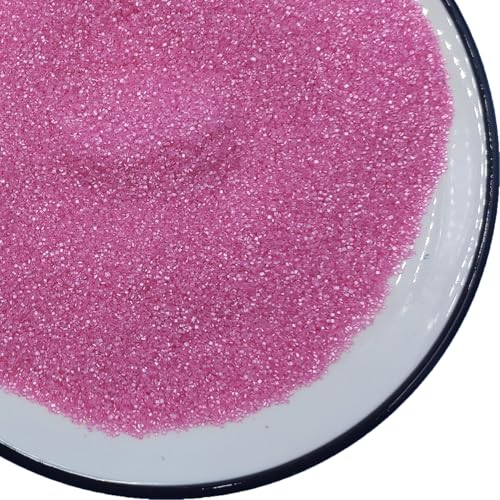 Essbare 142g Dekorative Zucker Rosa Schleifzucker-Streusel zum Backen, Zuckerkristalle für Kuchen, Kekse, Cupcakes und Eiscreme-Topping für Halloween, Weihnachten Essbare 142g Dekorative Zucker Rosa Schleifzucker-Streusel zum Backen, Zuckerkristalle für Kuchen, Kekse, Cupcakes und Eiscreme-Topping für Halloween, Weihnachten von Tmade