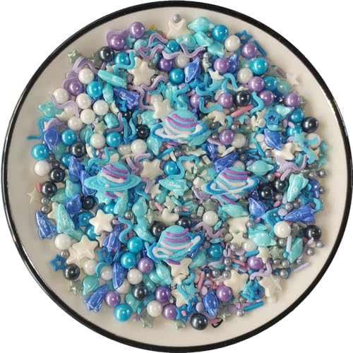 Essbare Weltraum-Themen Großer Planet Rakete Zucker streusel Galaxis Raumfahrzeug Dessert Streusel Stern Kuchen Cupcake Toppers Perlen Kekszutaten für Kuchendekorationen Essbare Weltraum-Themen Großer Planet Rakete Zucker streusel Galaxis Raumfahrzeug Dessert Streusel Stern Kuchen Cupcake Toppers Perlen Kekszutaten für Kuchendekorationen von Tmade