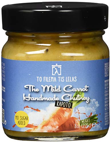 To Filema Tis Lelas Handgemachtes Karotten Chutney -The Mild Carrot, 2er Pack x 225g (Ingesamt: 450g) von To Filema Tis Lelas