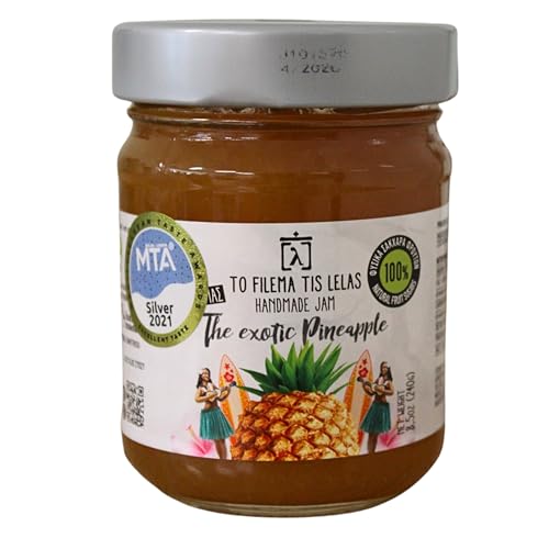 To Filema tis Lelas Handgemachte Ananasmarmelade ohne Zuckerzusatz - The Exotic Pineapple, 240 g To Filema tis Lelas Handgemachte Ananasmarmelade ohne Zuckerzusatz - The Exotic Pineapple, 240 g von To Filema Tis Lelas