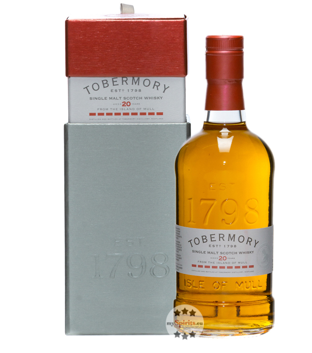 Tobermory 20 Single Malt Whisky (46,3 % Vol., 0,7 Liter) von Tobermory Distillery