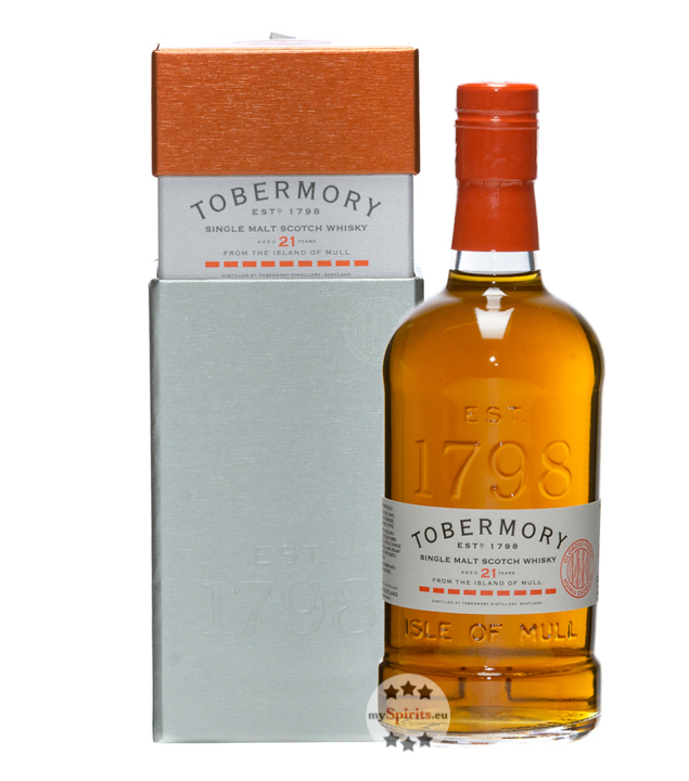 Tobermory 21 Oloroso Whisky (46,3 % Vol., 0,7 Liter) von Tobermory Distillery